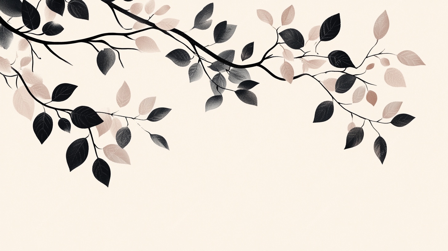 简约枝叶装饰画