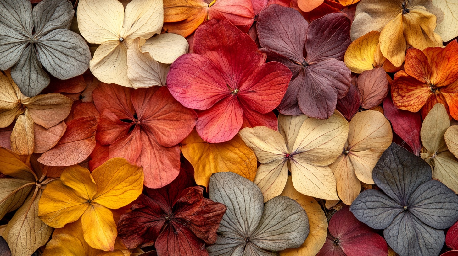 缤纷绣球花 色彩盛宴