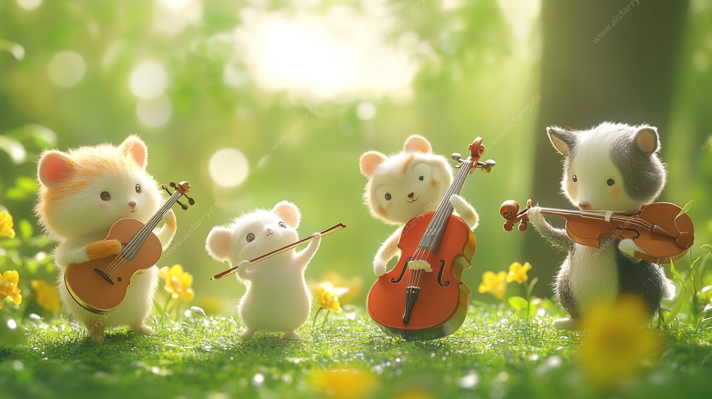 萌鼠乐队草地音乐会