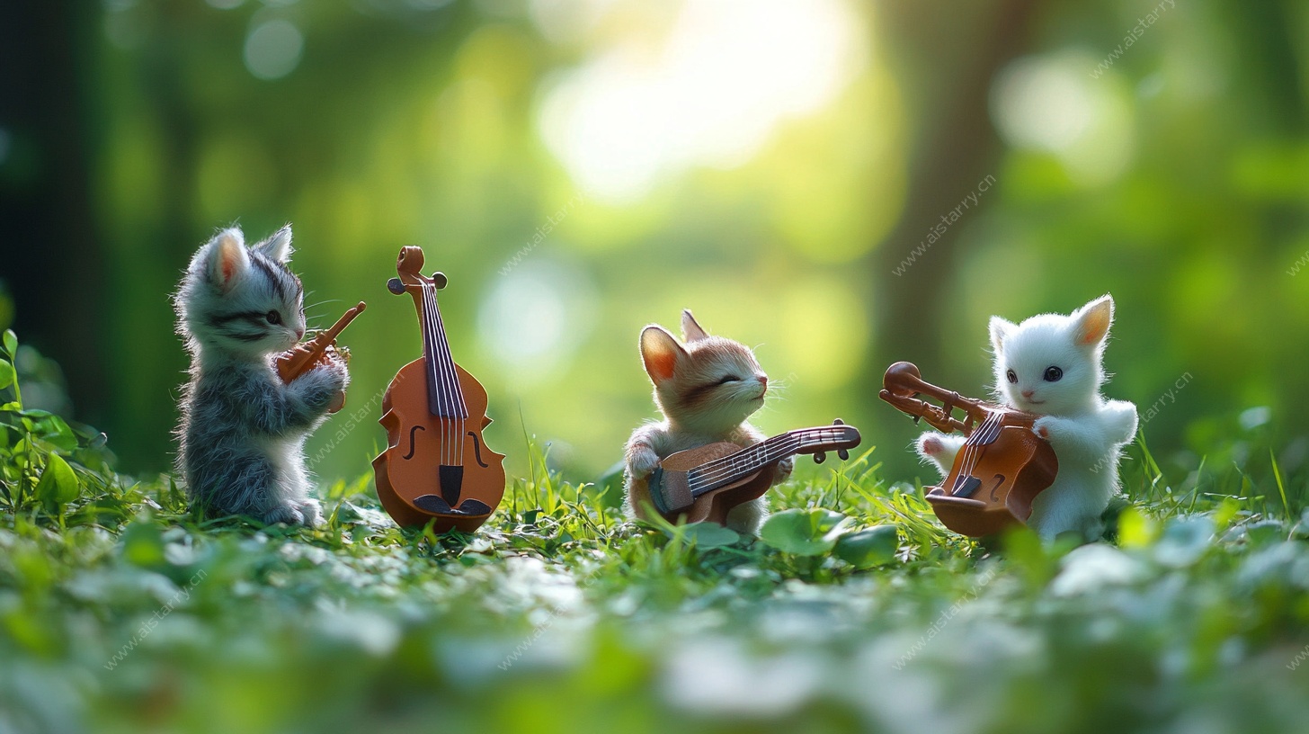 小猫乐队奏响草地音乐会