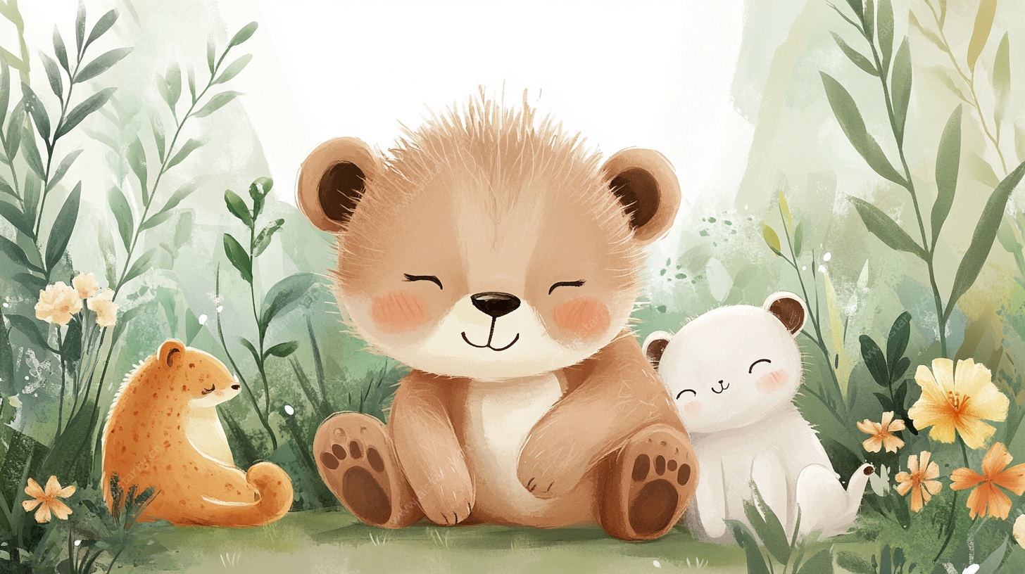 森林中的萌宠小伙伴