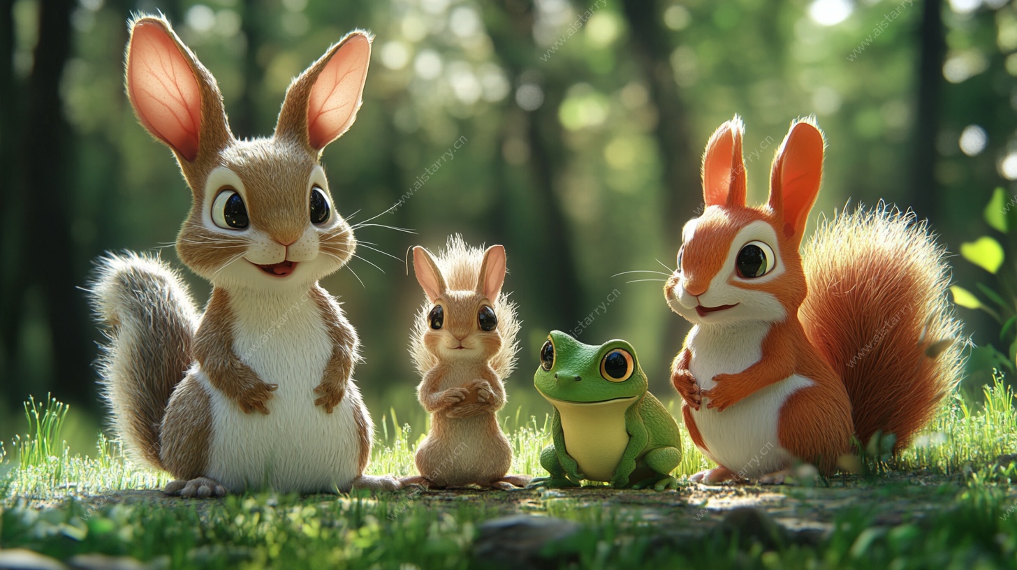 森林中的动物小伙伴