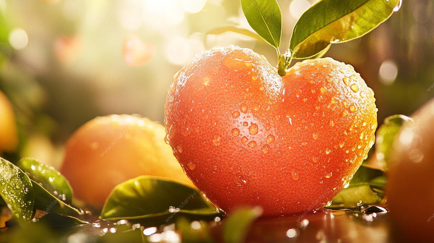 心形橙子 水润清新的诱惑