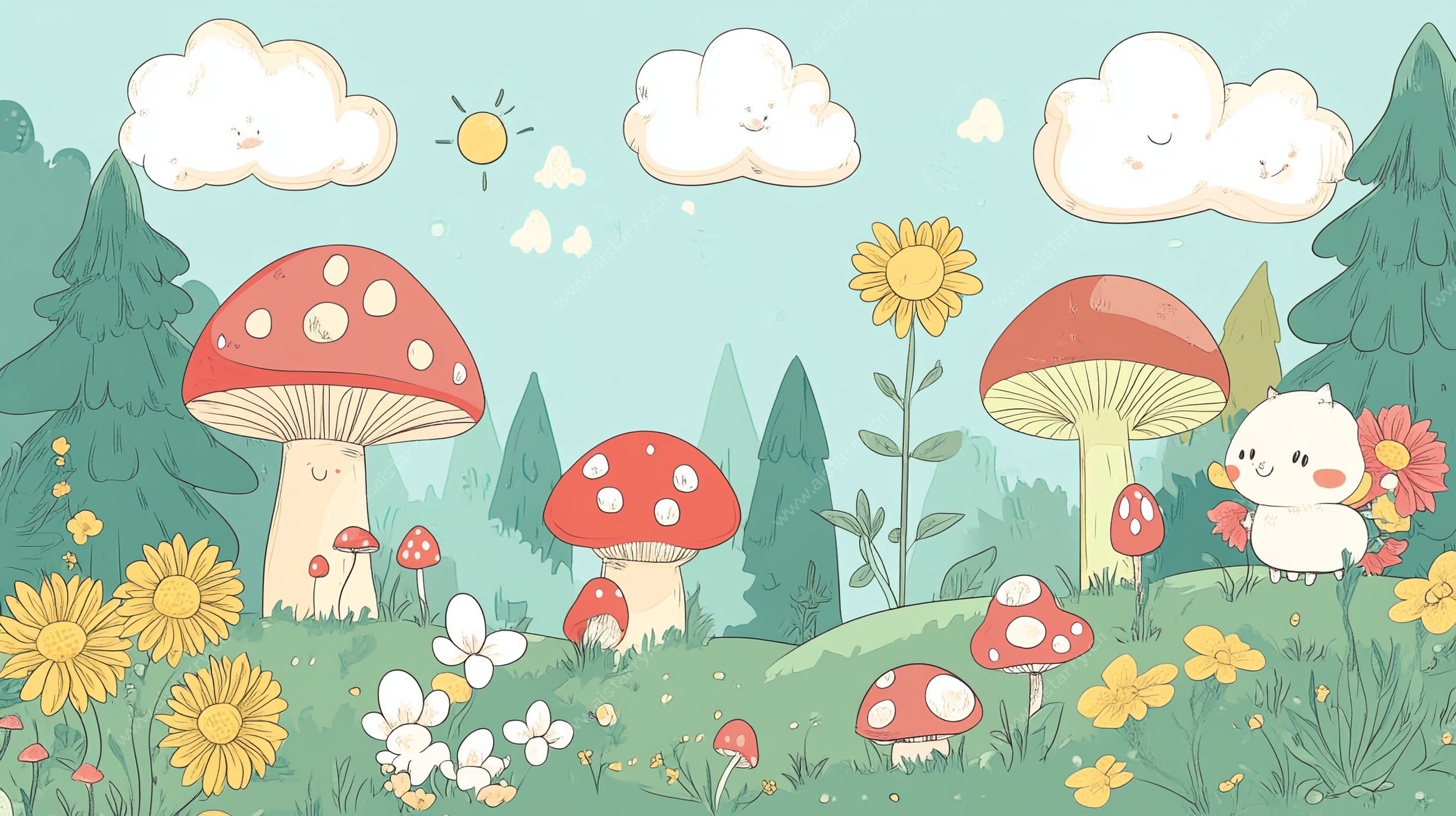 梦幻森林里的可爱奇遇