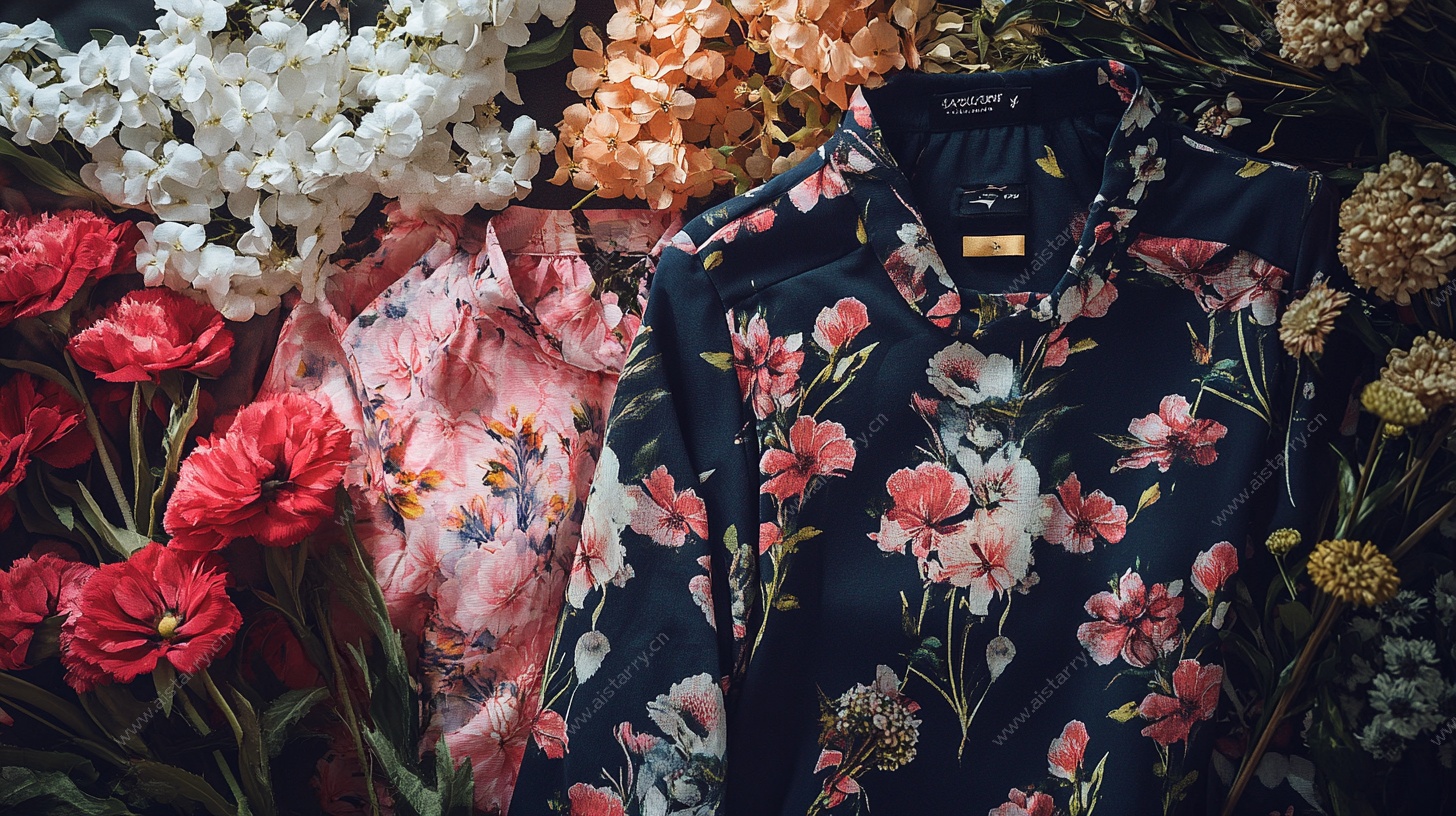 花卉印花衬衫的浪漫搭配