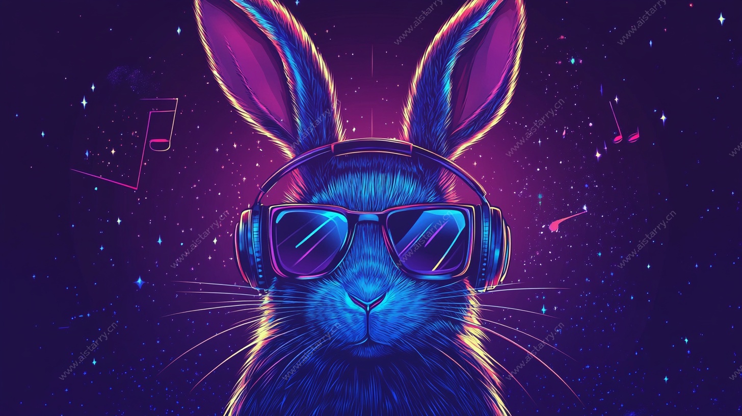 酷炫音乐兔的星际时光