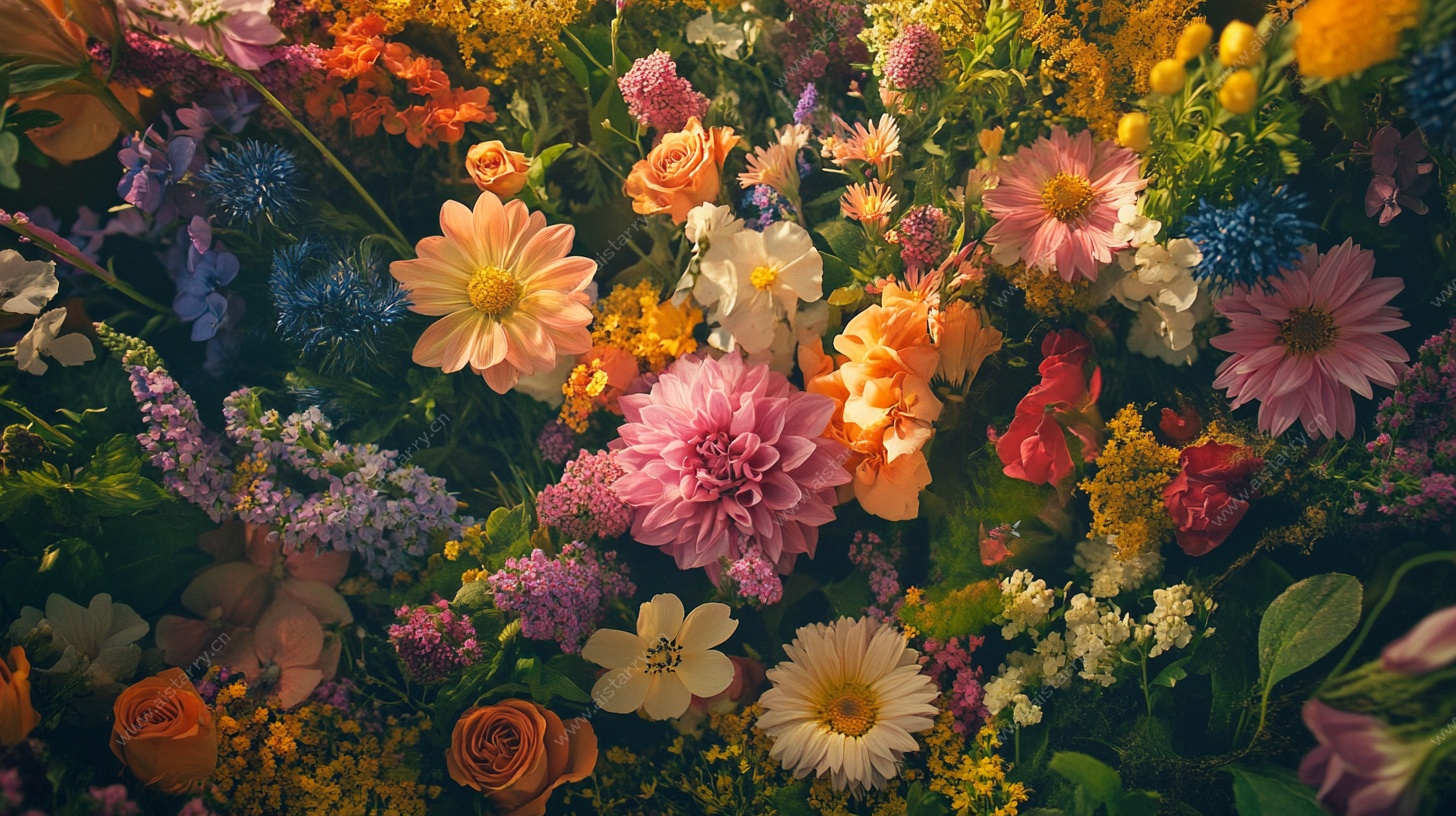 缤纷花卉盛宴