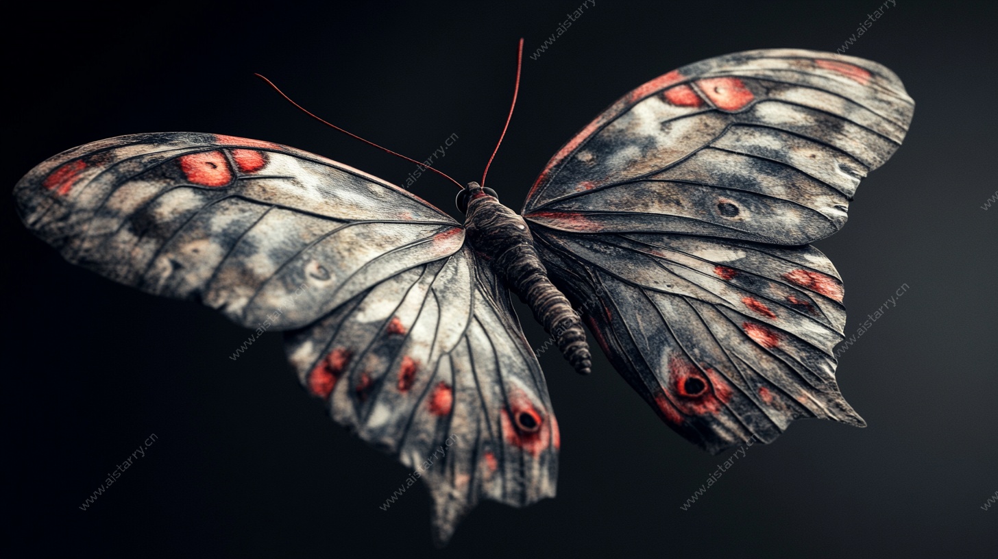 机械蝴蝶 科技与自然融合