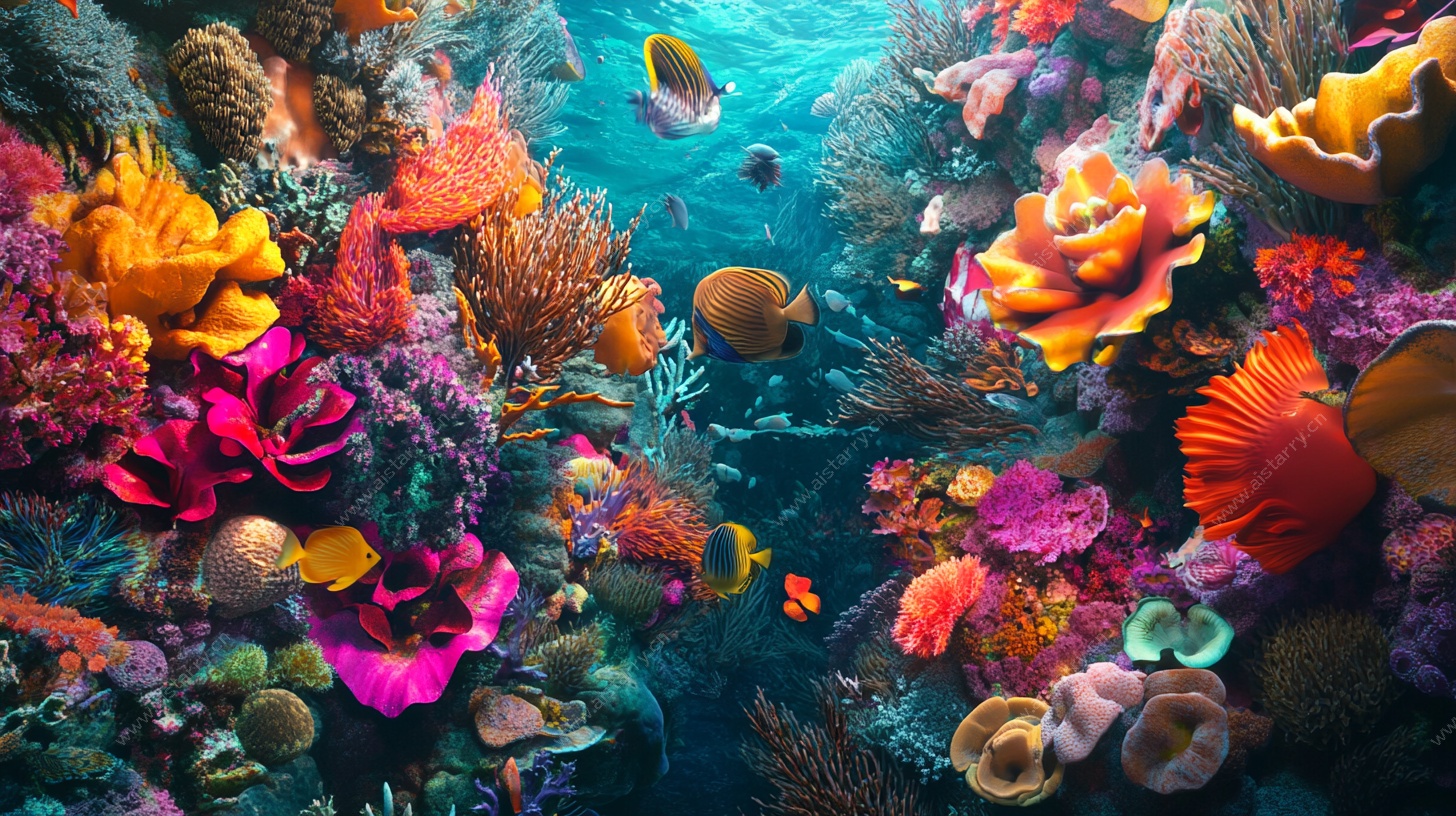 梦幻海底珊瑚世界