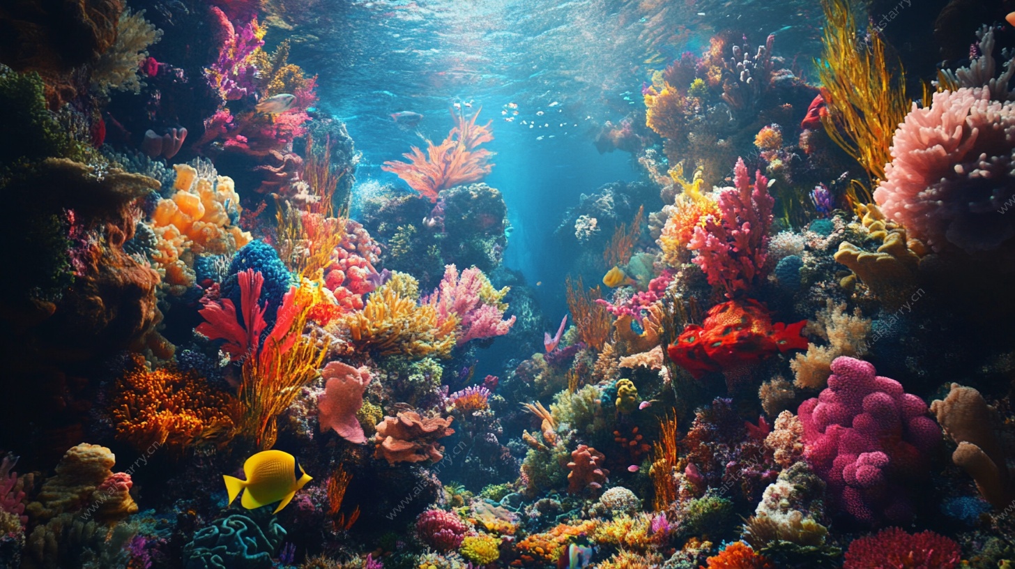 梦幻海底珊瑚世界