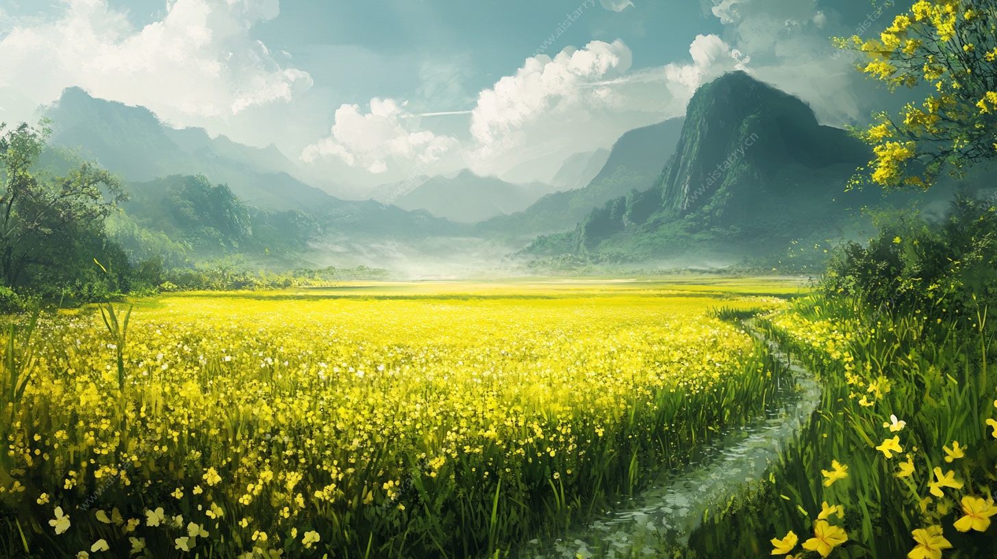 春日花海山间小径