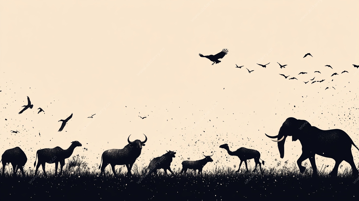 草原动物群像剪影