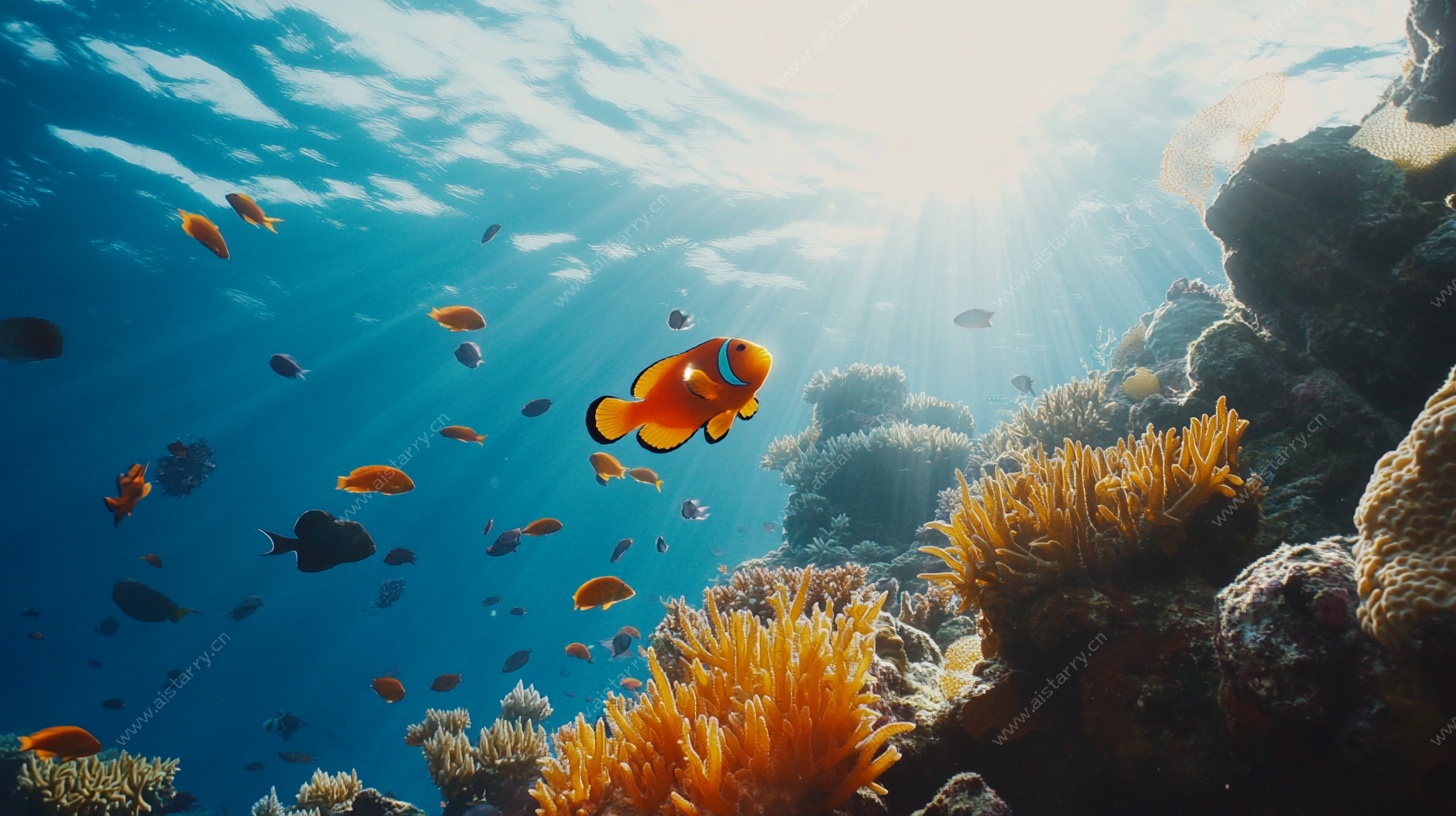 海底小丑鱼的梦幻世界