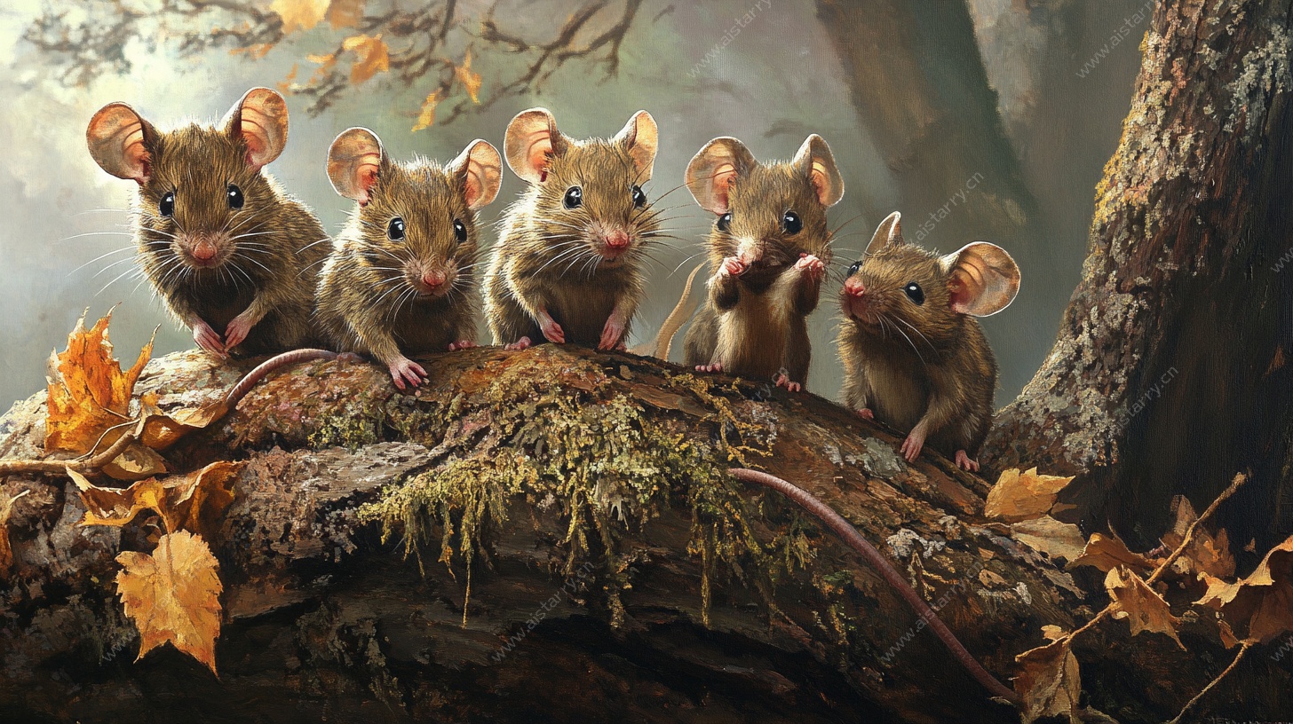 五只小鼠的森林奇遇