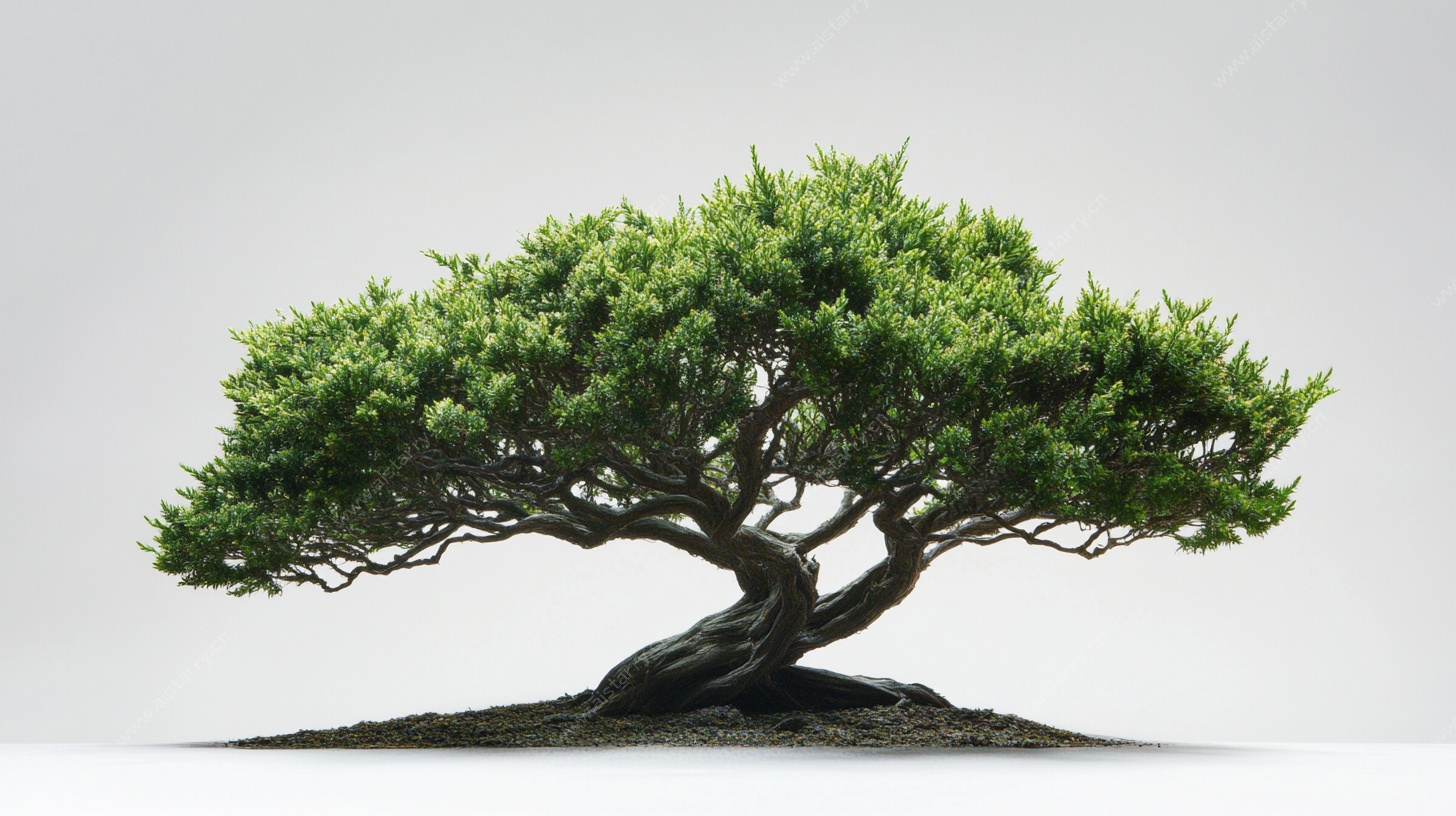 盆景艺术 绿意盎然造型美