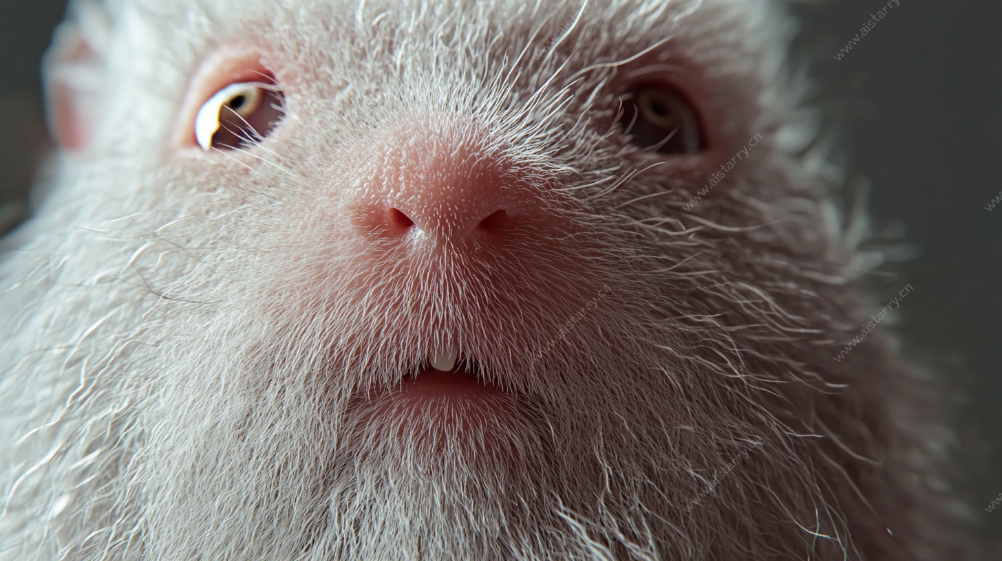 呆萌小仓鼠特写