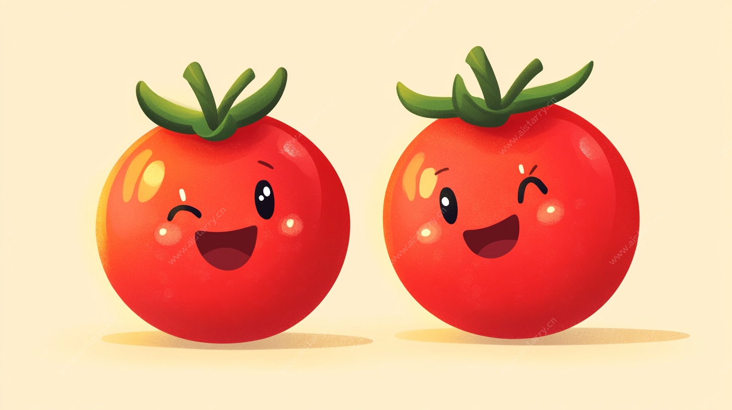 可爱番茄卡通形象