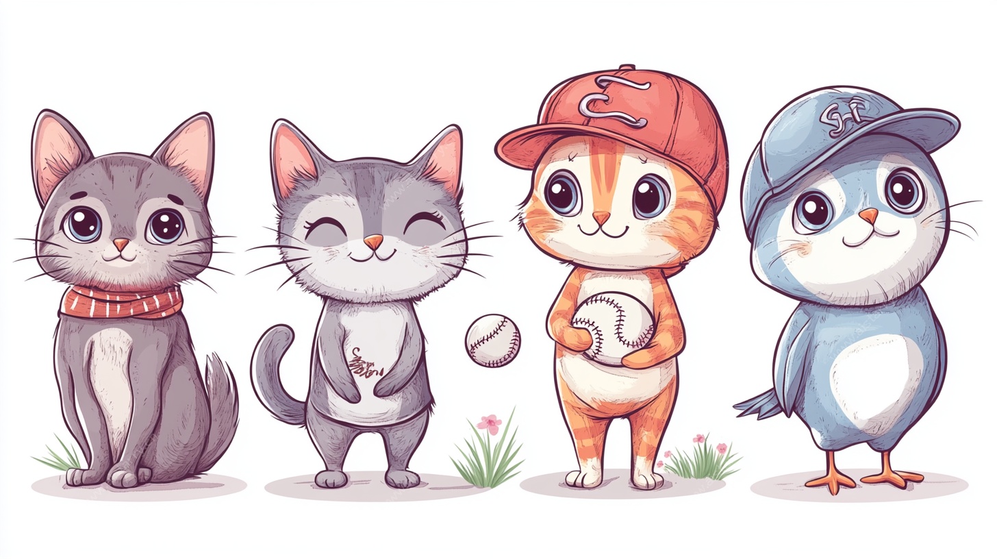 可爱萌宠们的欢乐聚会