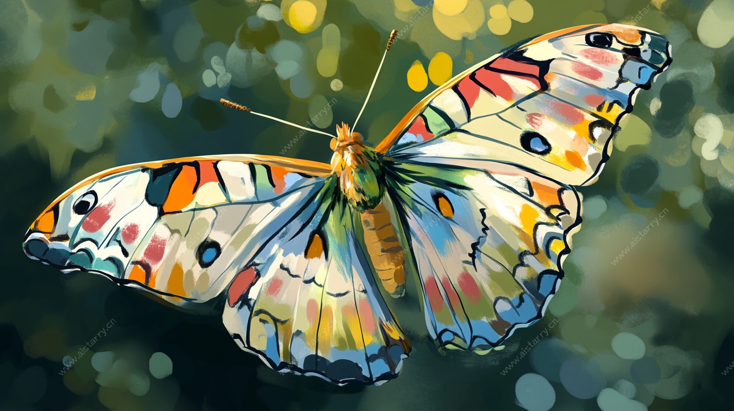 斑斓彩蝶 灵动之姿