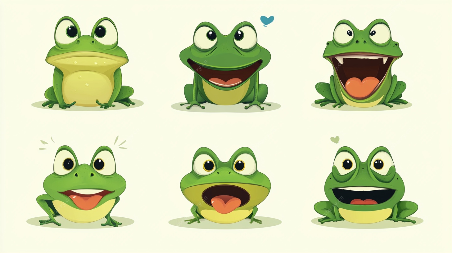 青蛙表情包集合