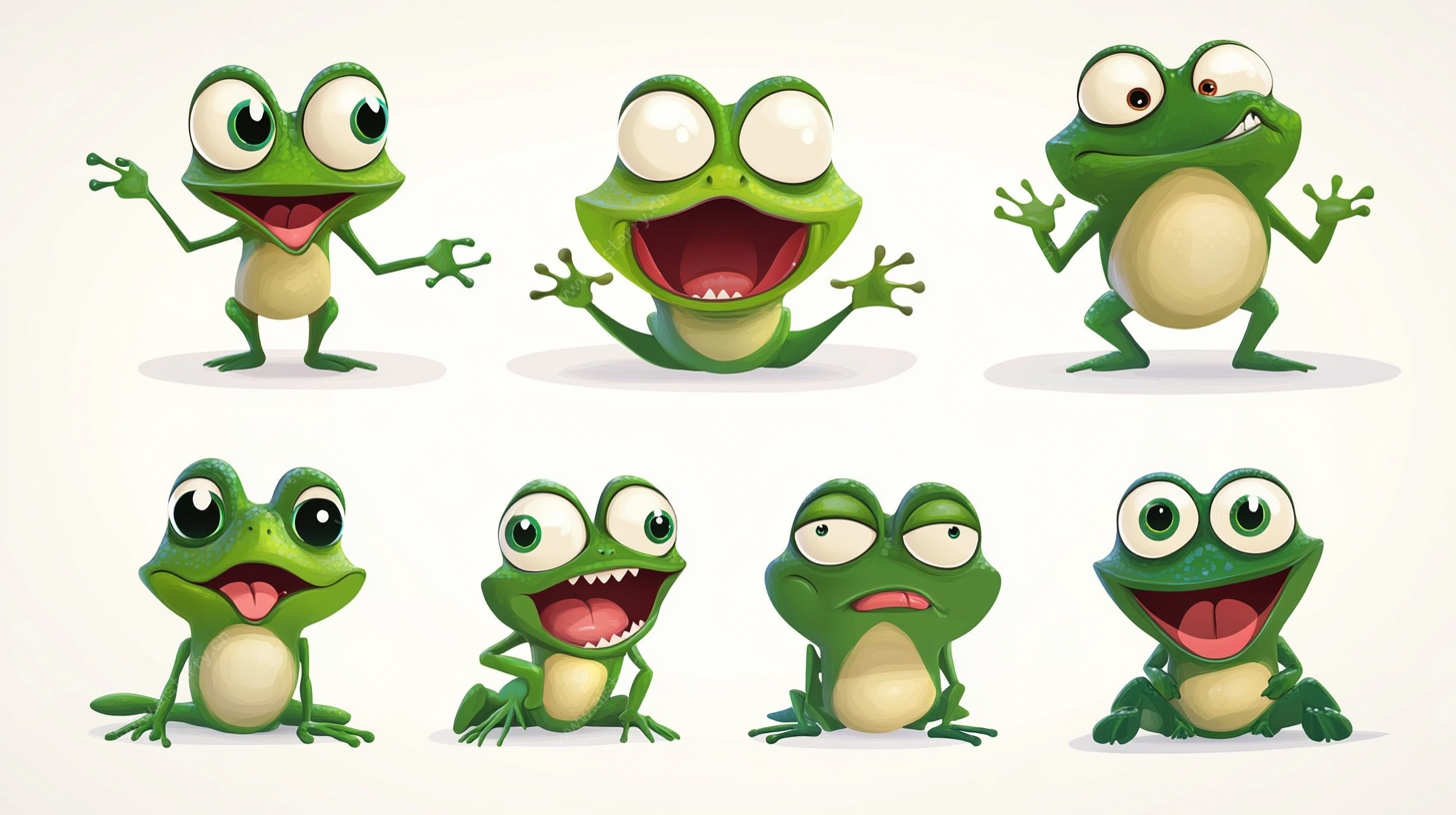 可爱青蛙表情包集合