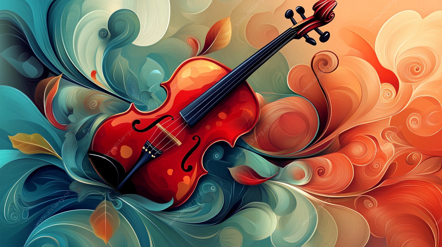 梦幻小提琴的多彩艺术世界