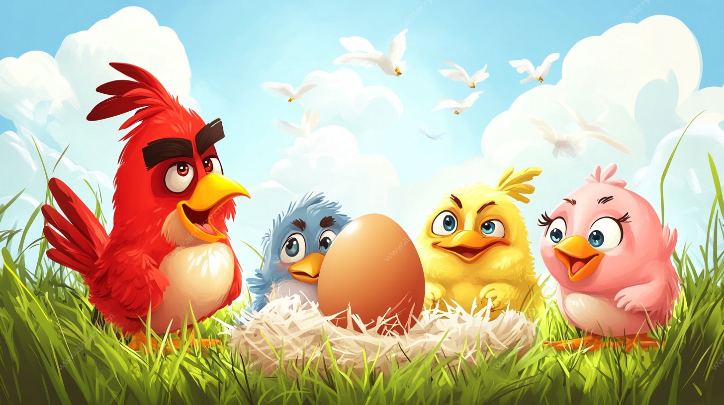 愤怒小鸟守护神秘蛋