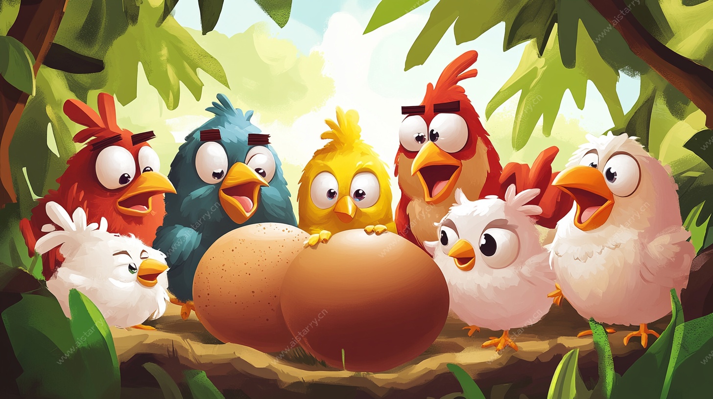 愤怒小鸟守护蛋大冒险