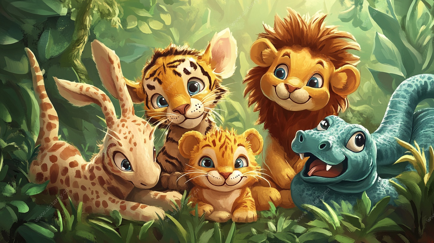 森林动物大聚会