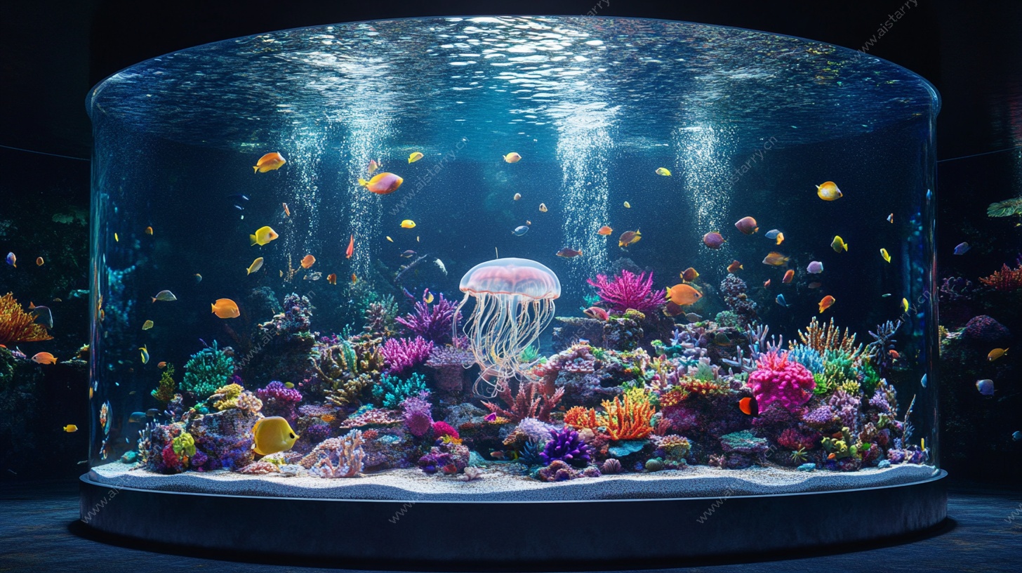 梦幻海底世界水族箱景观