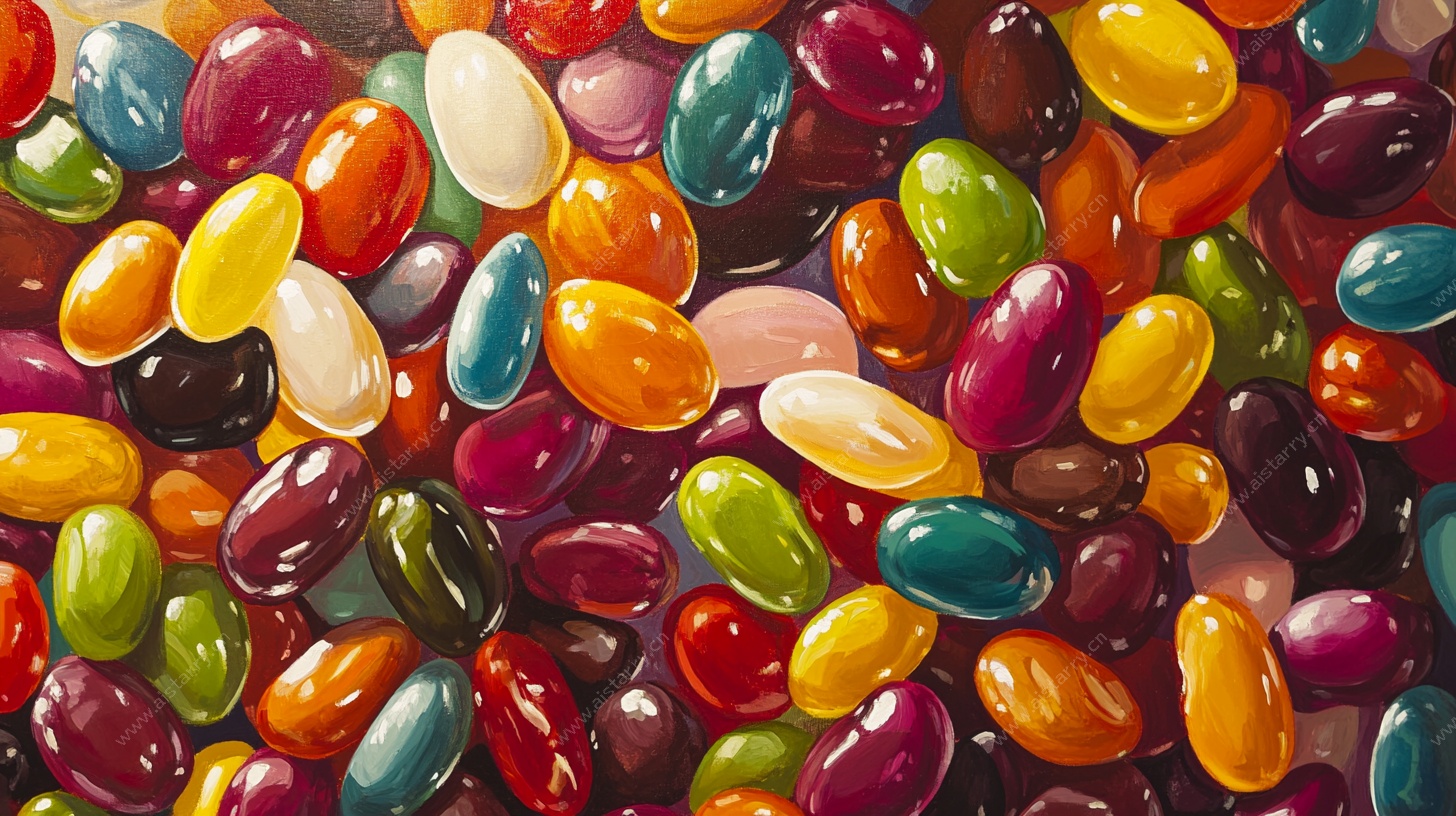 缤纷多彩的糖果世界