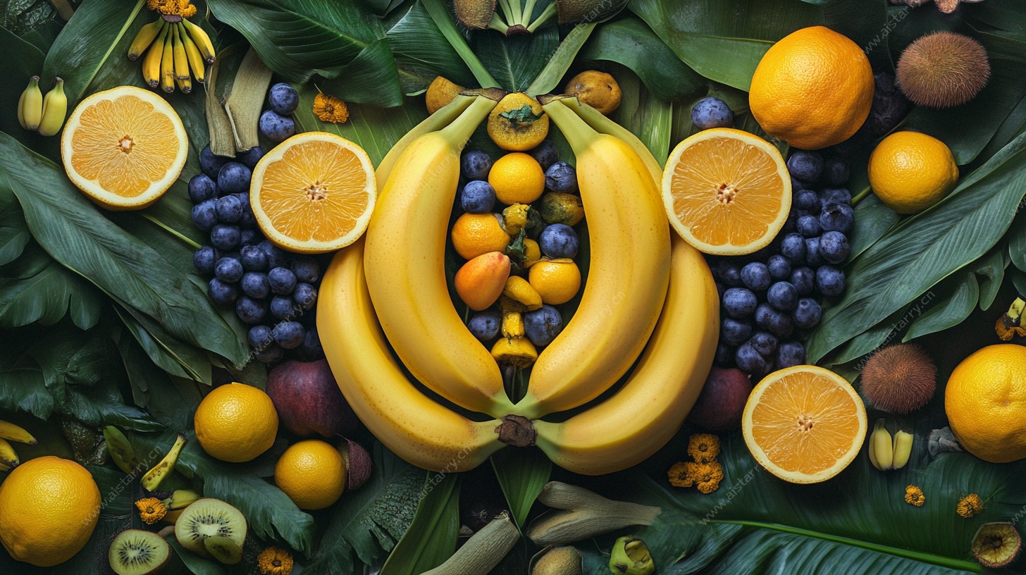 缤纷水果创意构图