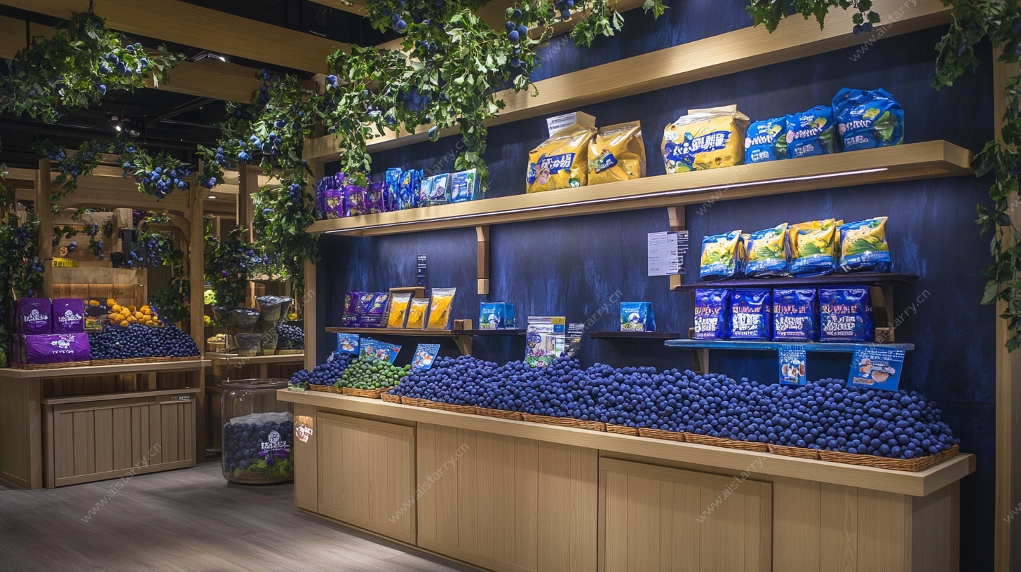 宠物食品货架陈列展示