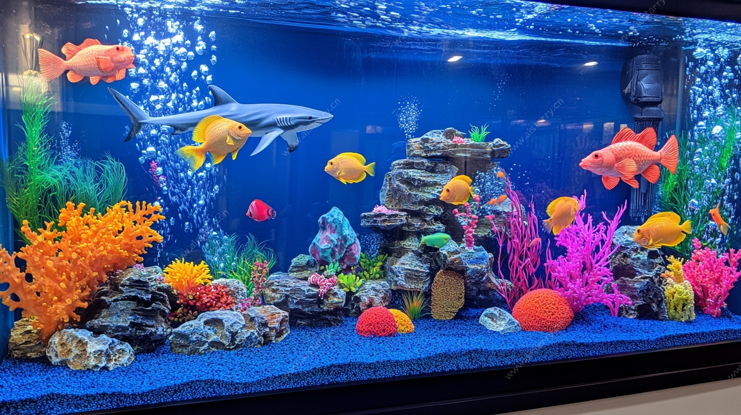 梦幻多彩水族箱景观