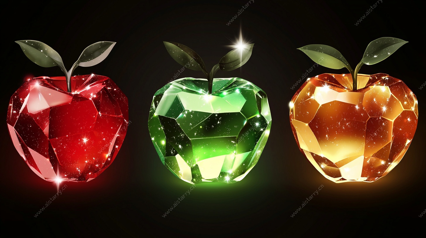 璀璨宝石苹果三兄弟