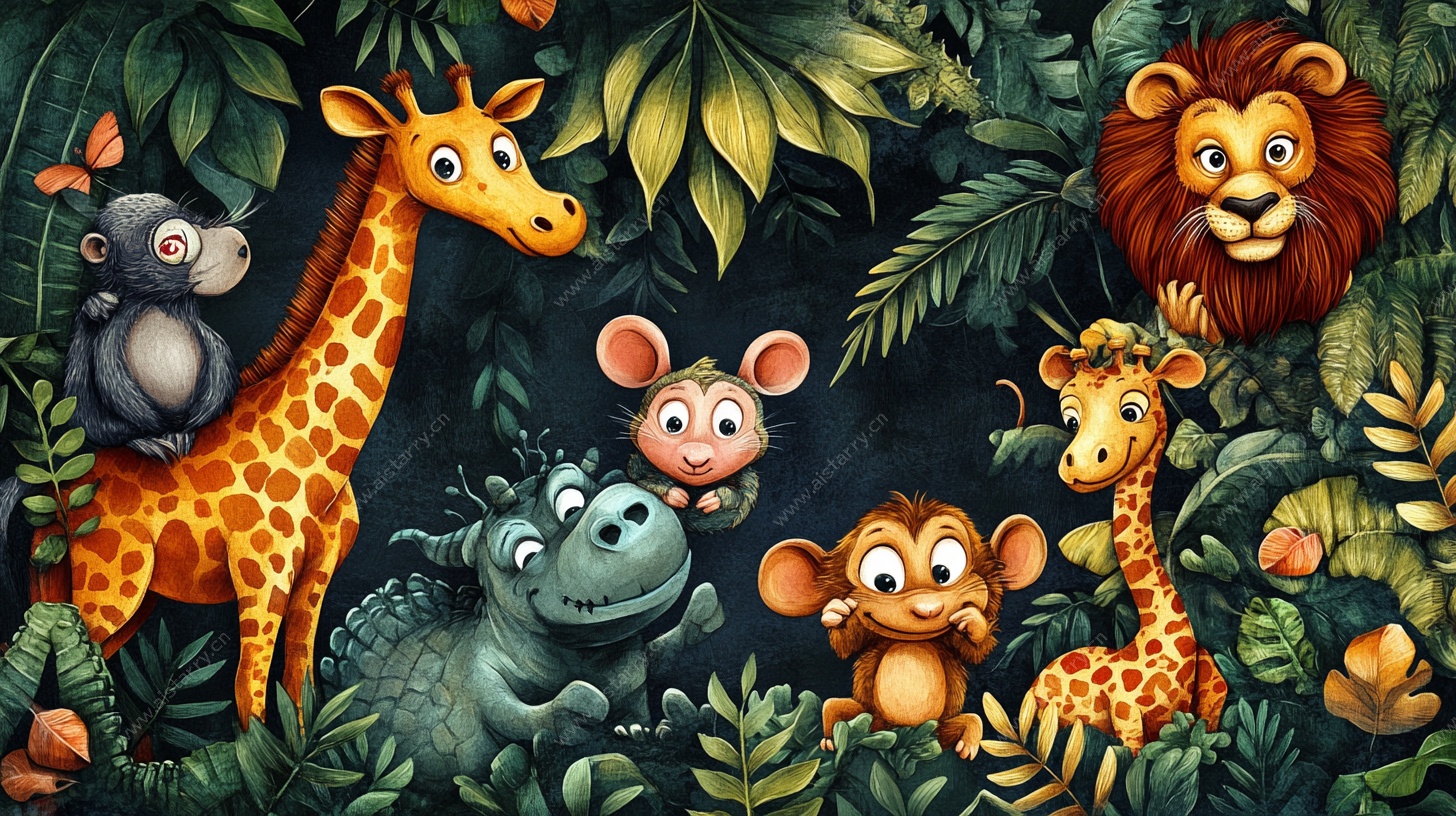 森林动物大聚会