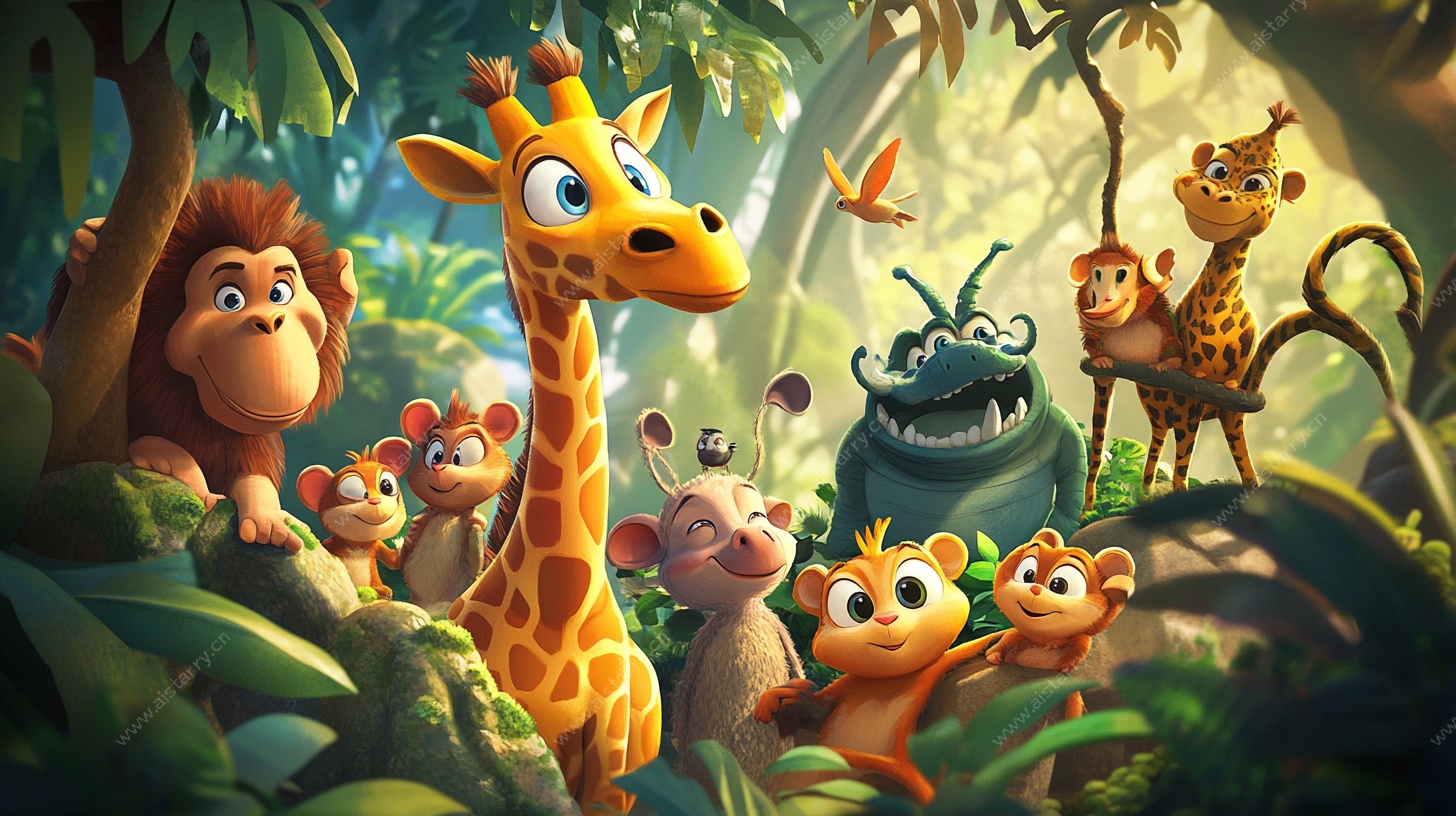 丛林动物大聚会