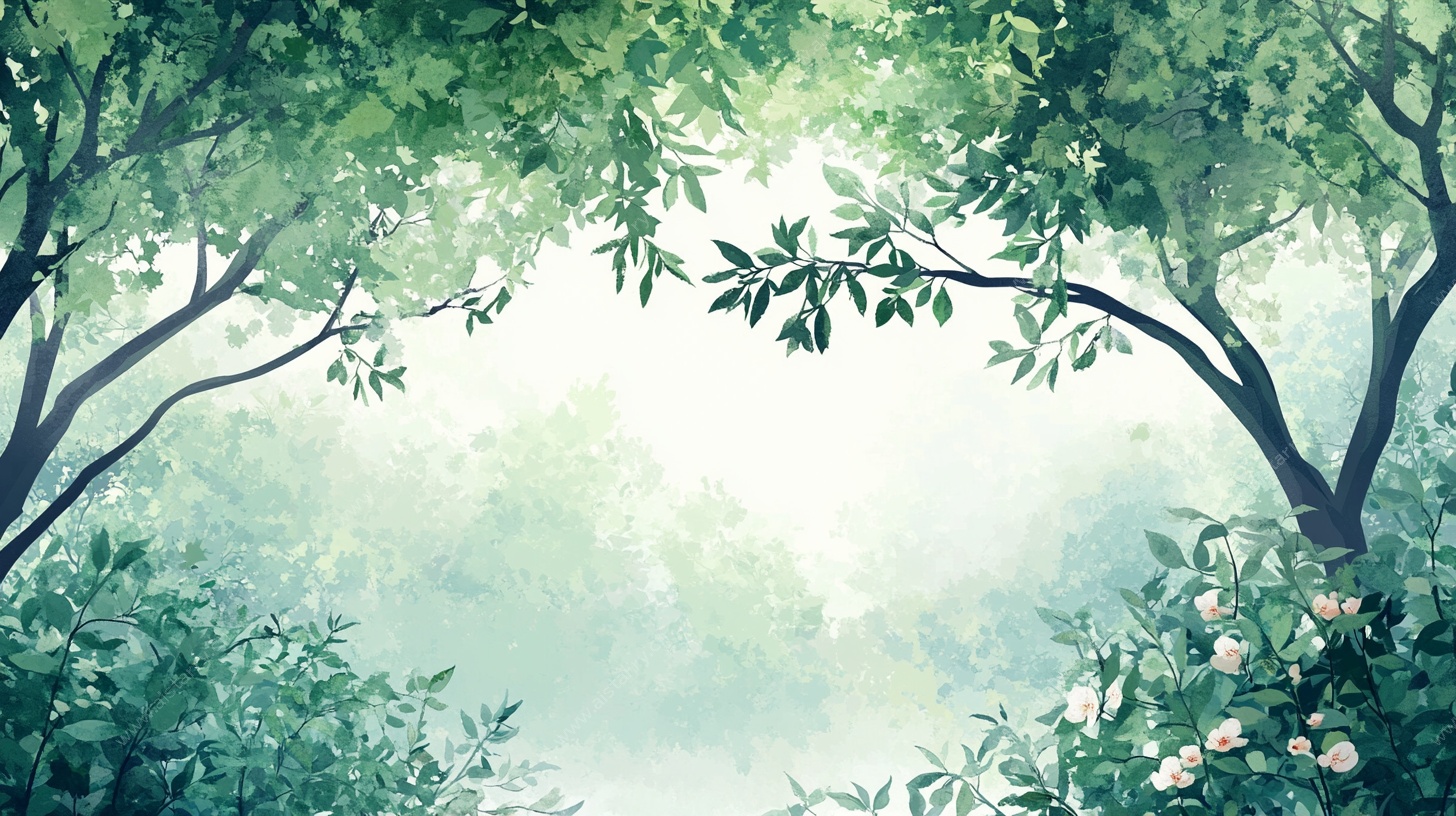 梦幻绿野森林入口