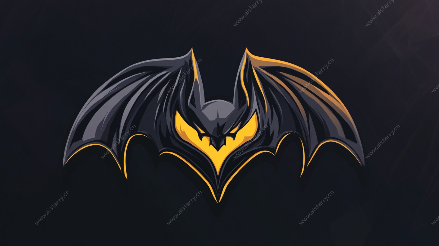 暗黑蝙蝠标志设计