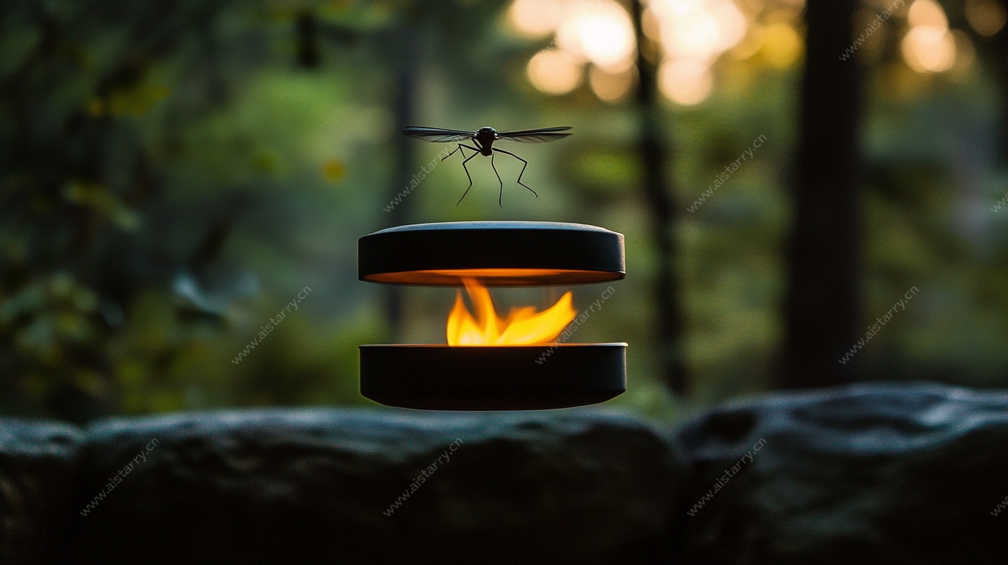 户外悬浮火焰露营灯