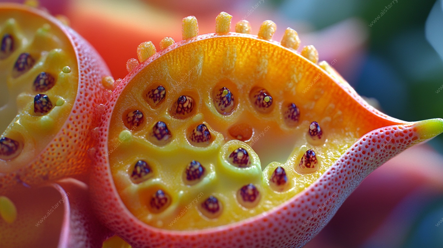 捕蝇草微距特写