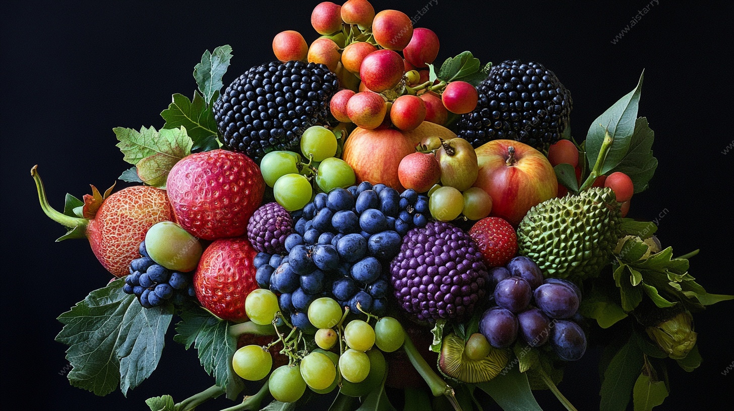 缤纷多彩水果静物组合