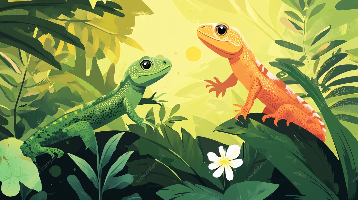 丛林中的蜥蜴奇遇