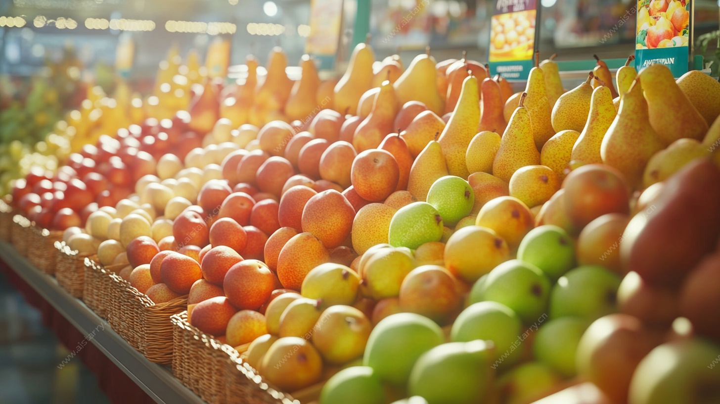 缤纷水果陈列架