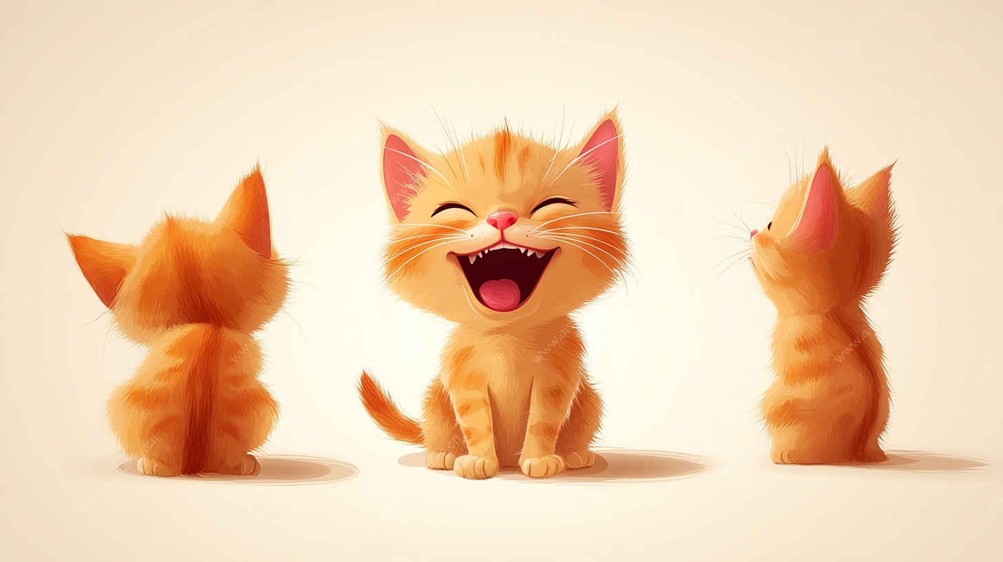 欢乐橘猫三兄弟