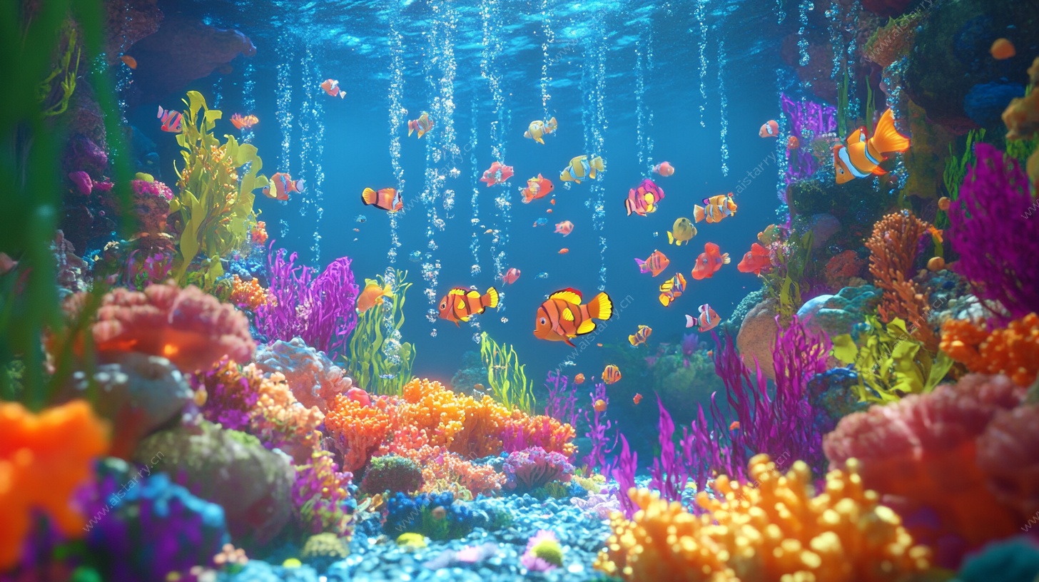 梦幻海底世界景象