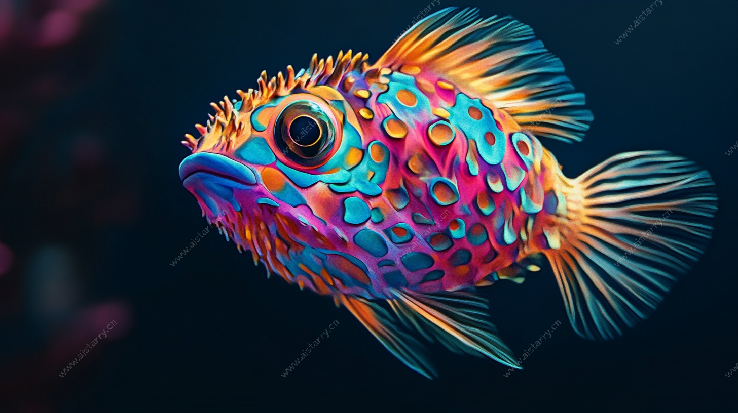 五彩斑斓的梦幻观赏鱼