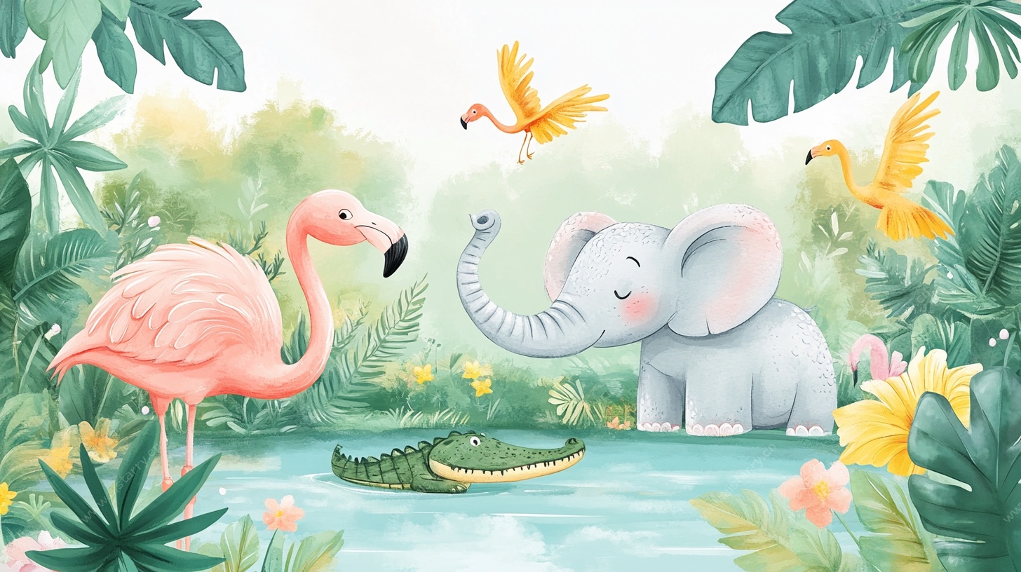 动物的丛林奇幻聚会