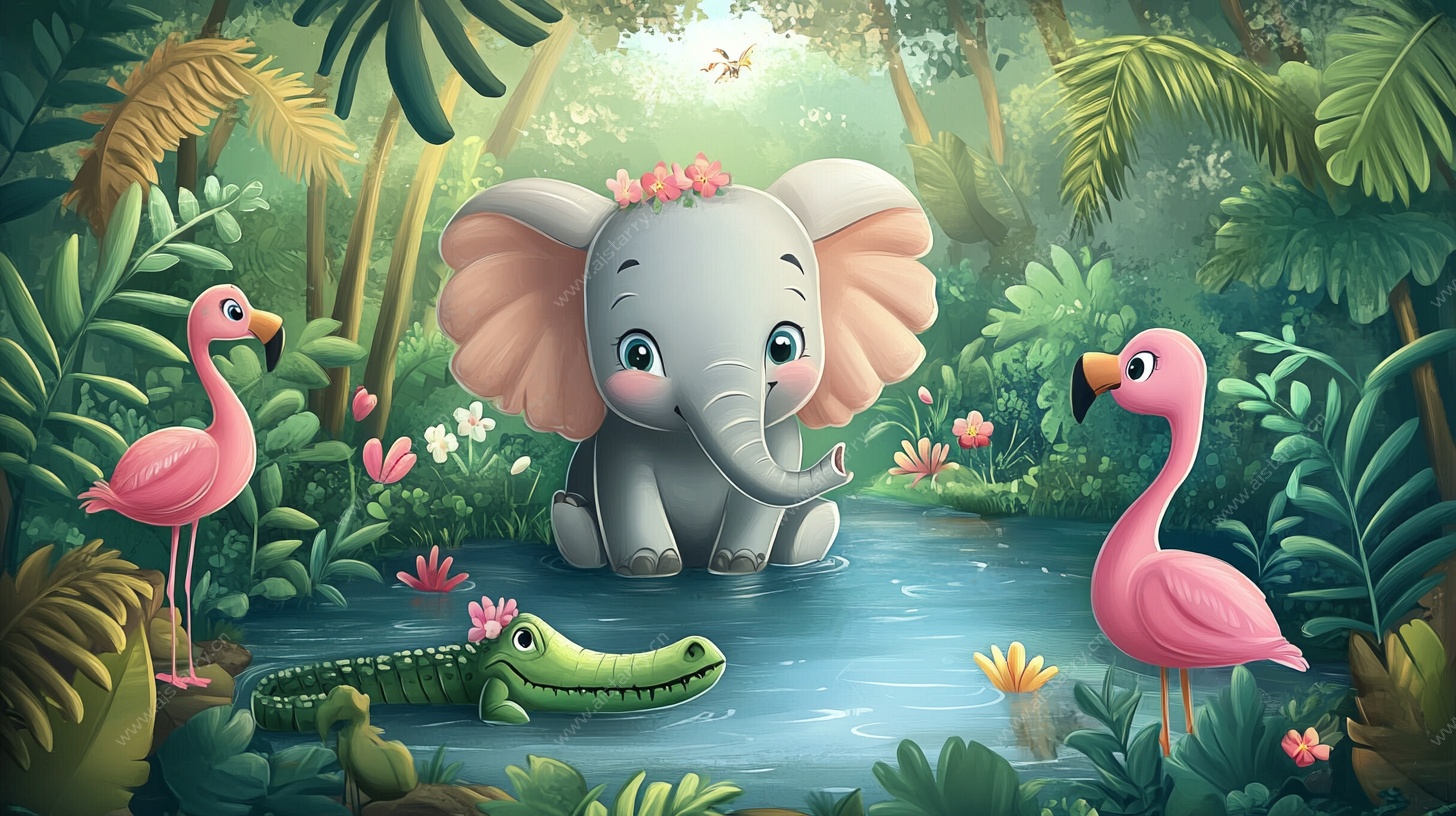 小象的丛林奇遇