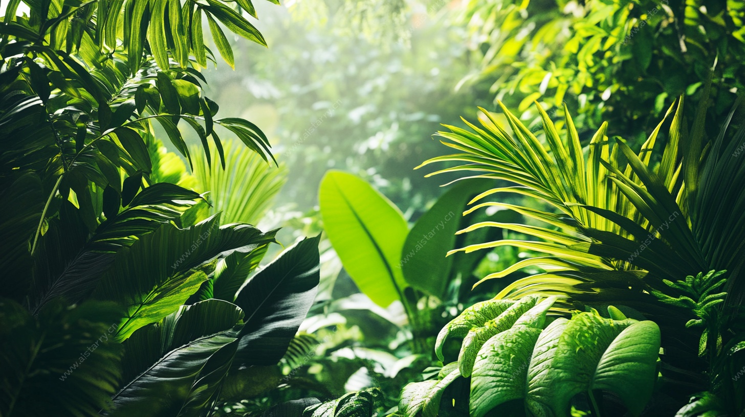 梦幻绿植丛林景观